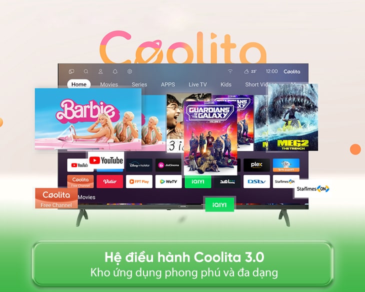 Smart Tivi Coocaa 32 Inch 32S3U+ chính hãng, model 2024 Smart Tivi Coocaa 32 Inch 32S3U+ chính hãng, model 2024 - hình ảnh sản phẩm