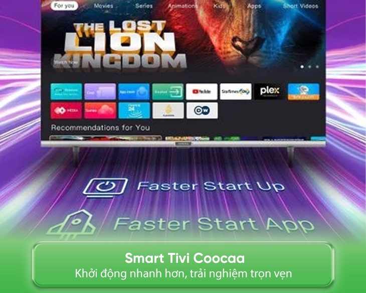 Smart Tivi Coocaa 32 Inch 32S3U+ chính hãng, model 2024 Smart Tivi Coocaa 32 Inch 32S3U+ chính hãng, model 2024 - hình ảnh sản phẩm