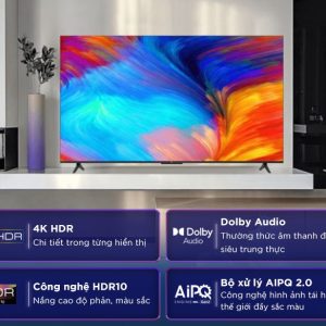 Google Tivi TCL LED 4K 55 inch 55P638 chính hãng, giá tốt - hình ảnh sản phẩm