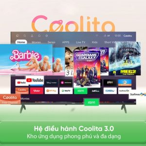 Smart Tivi Coocaa Full HD 43 Inch 43S3U+ model 2024, giá tốt - hình ảnh sản phẩm