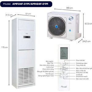 Máy lạnh tủ đứng Airwell 2.5 HP AMF24F-01M | Điện máy Phúc Anh - hình ảnh sản phẩm