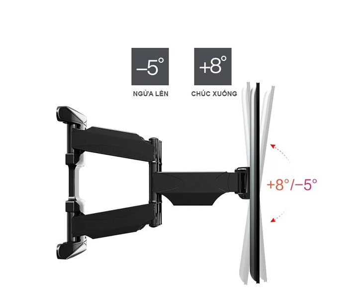Khung treo Tivi đa năng cao cấp ErgoTek E66 32-80 inch Khung treo Tivi đa năng cao cấp ErgoTek E66 32-80 inch - hình ảnh sản phẩm
