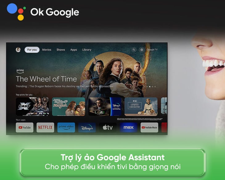 Google Tivi OLED Sony 4K 65 inch K-65XR80 Model 2024 Google Tivi OLED Sony 4K 65 inch K-65XR80 Model 2024 - hình ảnh sản phẩm