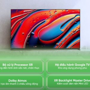 Google Tivi Mini LED Sony 4K 85 inch K-85XR90 Model 2024 - hình ảnh sản phẩm