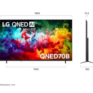 Smart Tivi QNED LG AI 4K 85 inch 85QNED70BSA | Điện máy Phúc Anh - hình ảnh sản phẩm