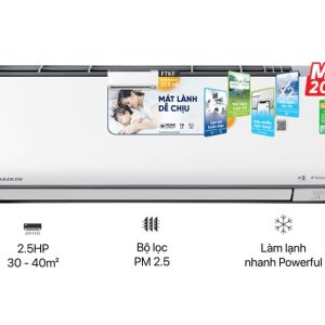 Máy lạnh Daikin Inverter 2.5 HP FTKF60ZVMV model 2025