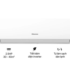 Máy lạnh Hisense Inverter 2.5 HP AS-24TR4RXB00 Giá tốt