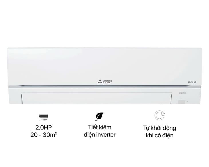 Máy lạnh Mitsubishi Electric Inverter 2.0 HP MSY-GR50VF Máy lạnh Mitsubishi Electric Inverter 2.0 HP MSY-GR50VF - hình ảnh sản phẩm
