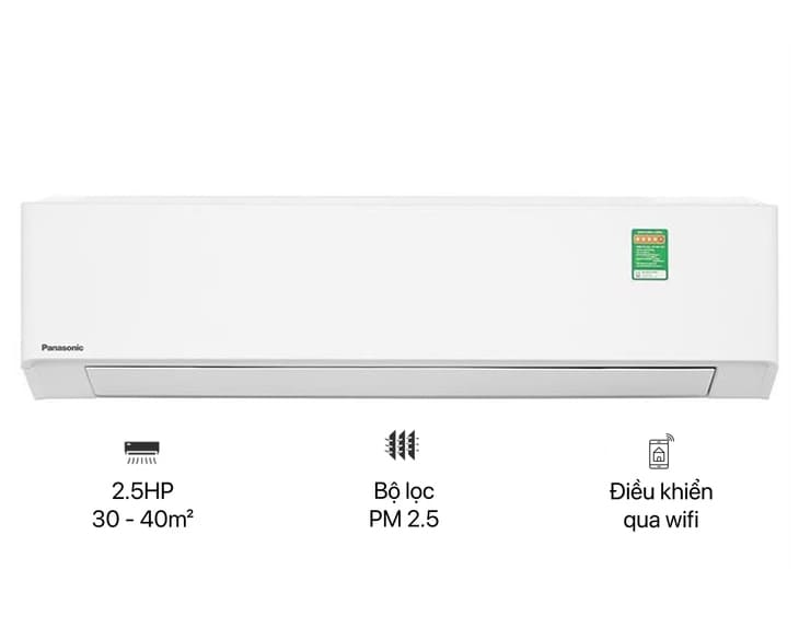 Máy Lạnh Panasonic Inverter 2.5 HP CU/CS-U24BKH-8 2025 Máy Lạnh Panasonic Inverter 2.5 HP CU/CS-U24BKH-8 2025 - hình ảnh sản phẩm
