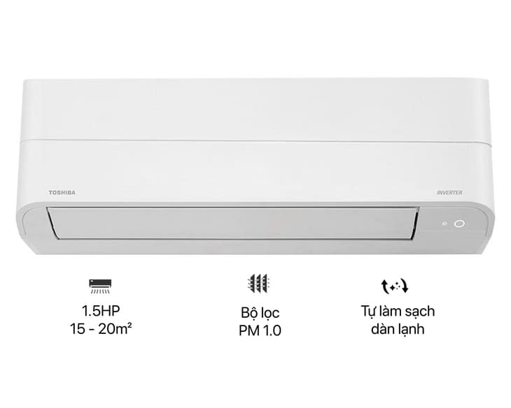 Máy lạnh Toshiba Inverter 1.5 HP RAS-H13P2KCVG-V 2026