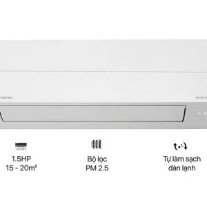 Máy lạnh Toshiba Inverter 1.5 HP RAS-H13S5KCV2G-V 2025