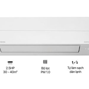 Máy lạnh Toshiba Inverter 2.5 HP RAS-H24P2KCVG-V 2026