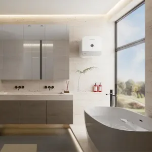 Máy nước nóng gián tiếp Ariston 30 lít AN3 30 R AG+ VN 2026 - góc nhìn 3