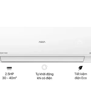 Máy Lạnh Aqua Inverter 2.5 HP AQA-RV24QE | Điện máy Phúc Anh