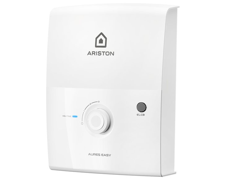Máy nước nóng trực tiếp Ariston AURES EASY 4.5P Giá Tốt Máy nước nóng trực tiếp Ariston AURES EASY 4.5P Giá Tốt - góc nhìn 2