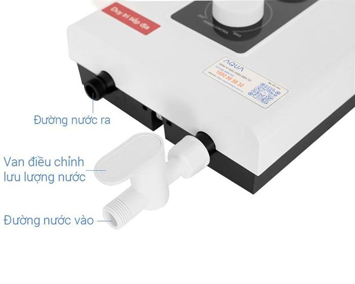 Máy nước nóng trực tiếp Aqua AEI45M-EP1W(VN) | Điện máy Phúc Anh Máy nước nóng trực tiếp Aqua AEI45M-EP1W(VN) | Điện máy Phúc Anh - góc nhìn 5