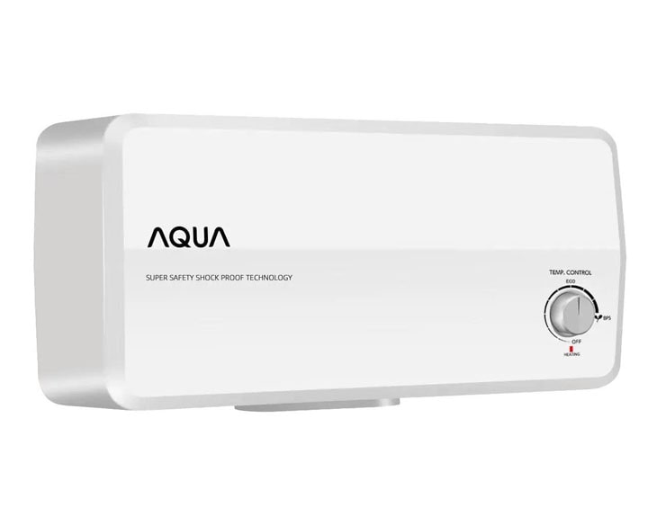 Máy nước nóng gián tiếp Aqua 30 lít AES30H-SUPER | Điện máy Phúc Anh Máy nước nóng gián tiếp Aqua 30 lít AES30H-SUPER | Điện máy Phúc Anh - góc nhìn 2