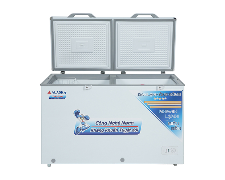Tủ Đông Mát Alaska 405 lít BCD 5068C | Điện máy Phúc Anh Tủ Đông Mát Alaska 405 lít BCD 5068C | Điện máy Phúc Anh - góc nhìn 2
