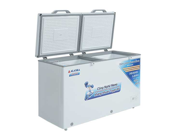 Tủ Đông Mát Alaska 405 lít BCD 5068C | Điện máy Phúc Anh Tủ Đông Mát Alaska 405 lít BCD 5068C | Điện máy Phúc Anh - góc nhìn 3