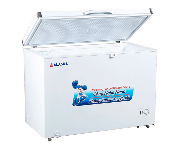 Tủ Đông Alaska 355 lít BD-400 chính hãng, giá tốt, giao ngay Tủ Đông Alaska 355 lít BD-400 chính hãng, giá tốt, giao ngay - góc nhìn 2