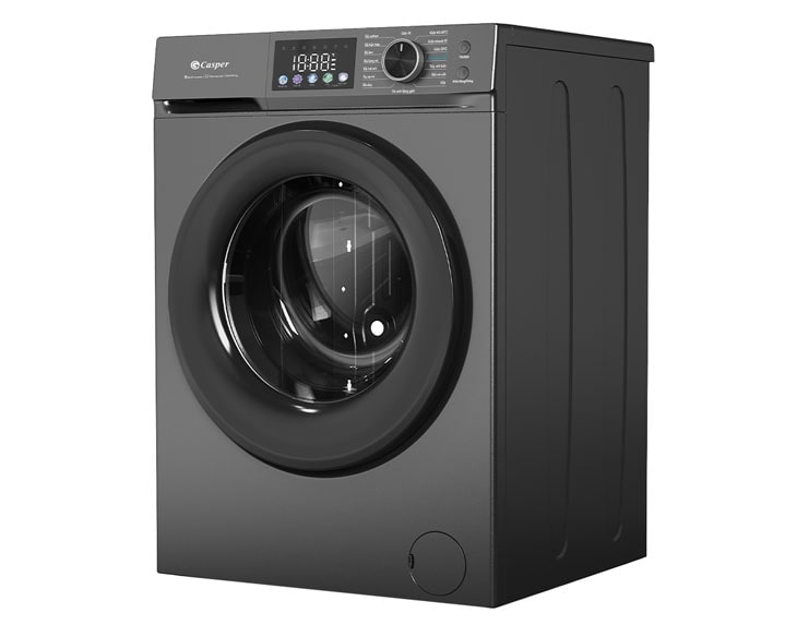 Máy giặt Casper Inverter 10.5 kg WF-D105VGR1 model 2024 Máy giặt Casper Inverter 10.5 kg WF-D105VGR1 model 2024 - góc nhìn 2