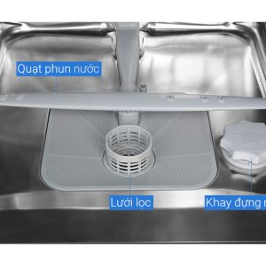 Máy rửa chén độc lập Candy CDPN 1L390PW chính hãng - góc nhìn 4