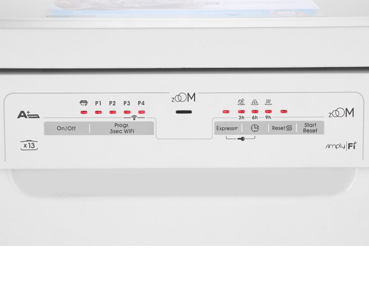 Máy rửa chén độc lập Candy CDPN 1L390PW chính hãng Máy rửa chén độc lập Candy CDPN 1L390PW chính hãng - góc nhìn 3