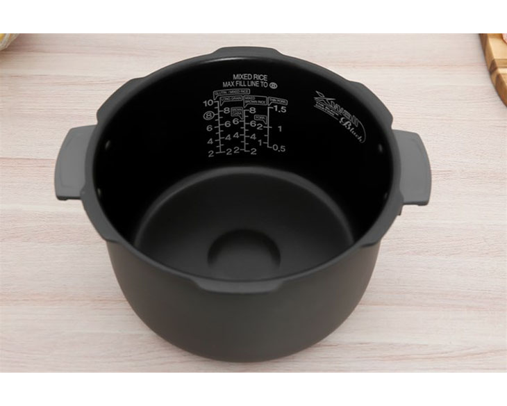 Nồi cơm áp suất Cuckoo 1.8 lít CRP-PK1000S/BKCGVNCV Nồi cơm áp suất Cuckoo 1.8 lít CRP-PK1000S/BKCGVNCV - góc nhìn 5
