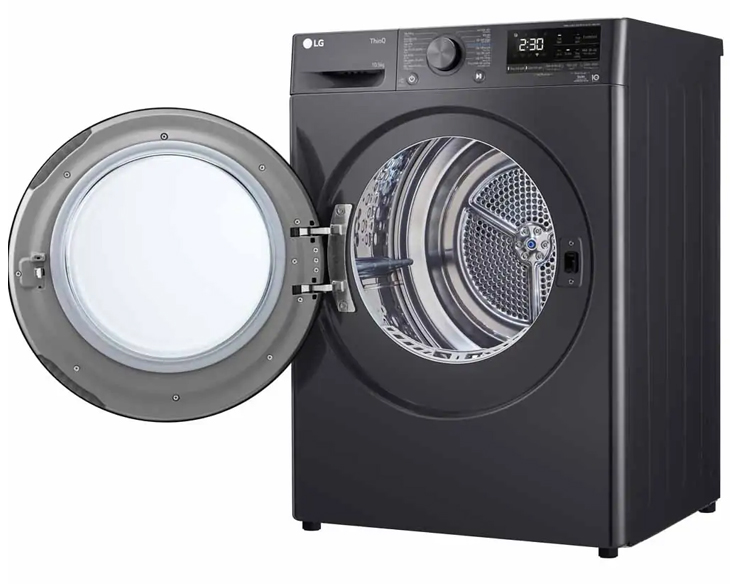 Máy sấy bơm nhiệt LG Inverter 10.5 kg DVHP50M Giá Tốt Máy sấy bơm nhiệt LG Inverter 10.5 kg DVHP50M Giá Tốt - góc nhìn 5