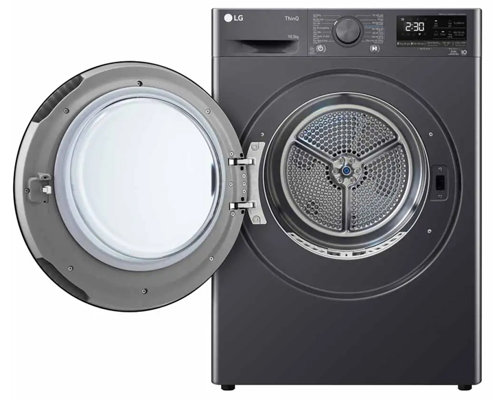Máy sấy bơm nhiệt LG Inverter 10.5 kg DVHP50M Giá Tốt Máy sấy bơm nhiệt LG Inverter 10.5 kg DVHP50M Giá Tốt - góc nhìn 4