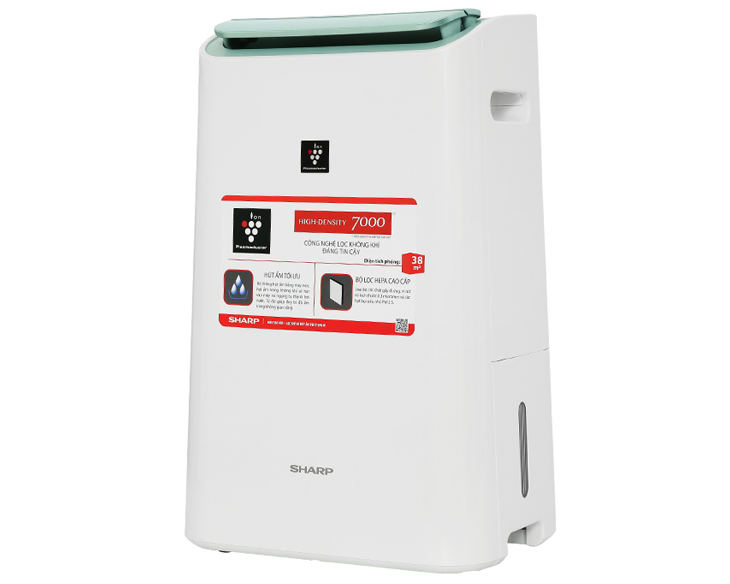 Máy hút ẩm Sharp DW-E16FA-W chính hãng, giá tốt, giao ngay Máy hút ẩm Sharp DW-E16FA-W chính hãng, giá tốt, giao ngay - góc nhìn 2