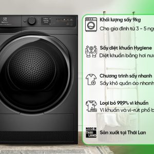 Máy sấy bơm nhiệt Electrolux UltimateCare 9 kg EDH902R9SC - hình ảnh sản phẩm