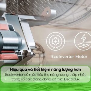Máy giặt Electrolux Inverter 10 kg EWF1023P5SC model 2024 - góc nhìn 4