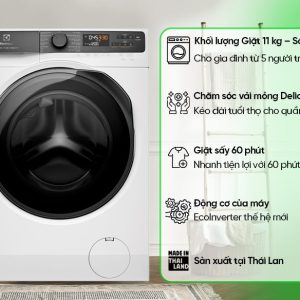 Máy giặt sấy Electrolux 11/7 kg EWW1123P5WC model 2024 - hình ảnh sản phẩm