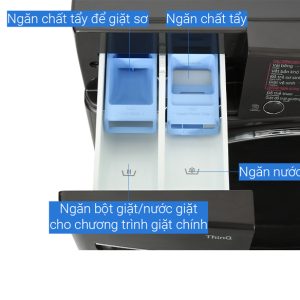 Máy giặt sấy LG 21/12 kg F2721HVRB chính hãng, giá tốt - góc nhìn 3
