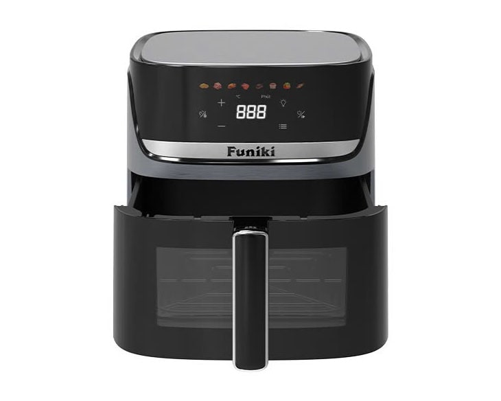 Nồi chiên không dầu Funiki 8 lít HAF8002A | Điện máy Phúc Anh Nồi chiên không dầu Funiki 8 lít HAF8002A | Điện máy Phúc Anh - góc nhìn 3