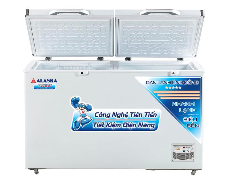 Tủ Đông Alaska 465 lít HB 550C chính hãng | Điện máy Phúc Anh Tủ Đông Alaska 465 lít HB 550C chính hãng | Điện máy Phúc Anh - góc nhìn 2