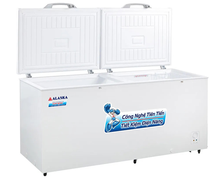 Tủ Đông Alaska 740 Lít HB 890 chính hãng, giá rẻ Tủ Đông Alaska 740 Lít HB 890 chính hãng, giá rẻ - góc nhìn 2