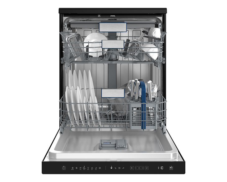 Máy rửa chén độc lập Hitachi HDF-F158CVGB Model 2024 Máy rửa chén độc lập Hitachi HDF-F158CVGB Model 2024 - góc nhìn 2