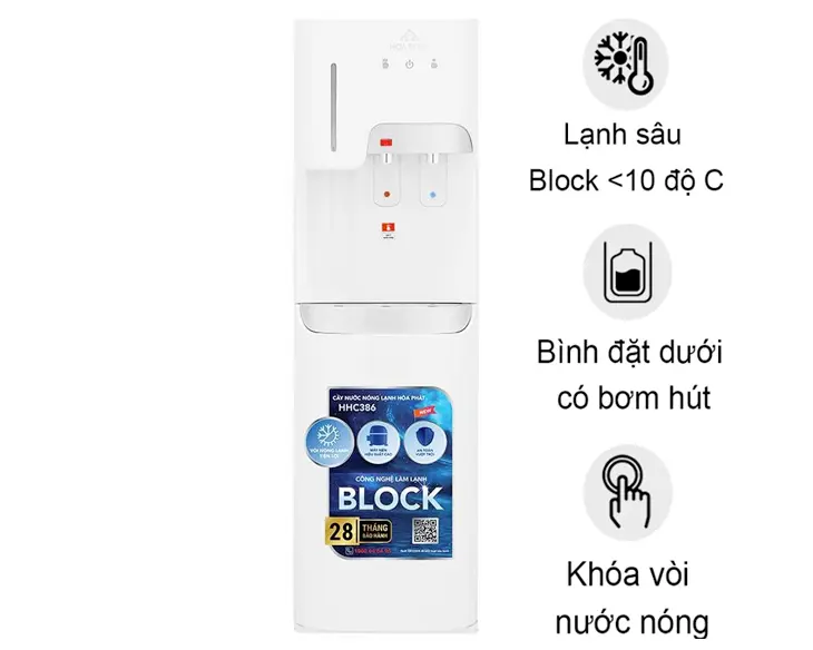 HHC386.webp Cây nước nóng lạnh Hòa Phát HHC386 Giá tốt | Điện máy Phúc Anh - hình ảnh sản phẩm