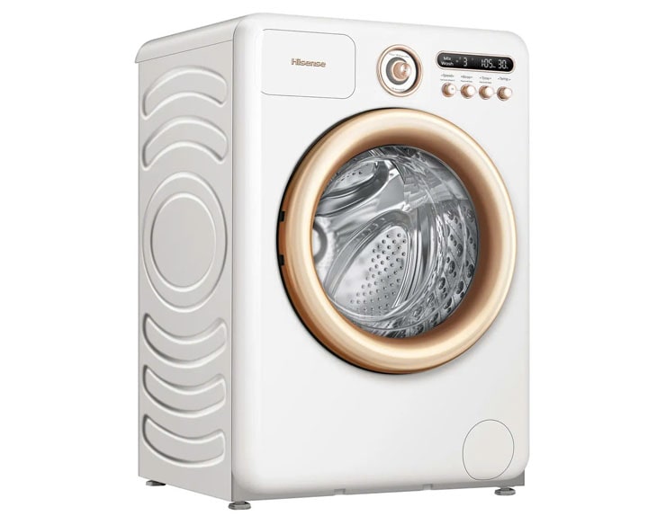 Máy giặt Hisense Inverter 10.5 kg WF105R5 | Điện máy Phúc Anh Máy giặt Hisense Inverter 10.5 kg WF105R5 | Điện máy Phúc Anh - góc nhìn 2