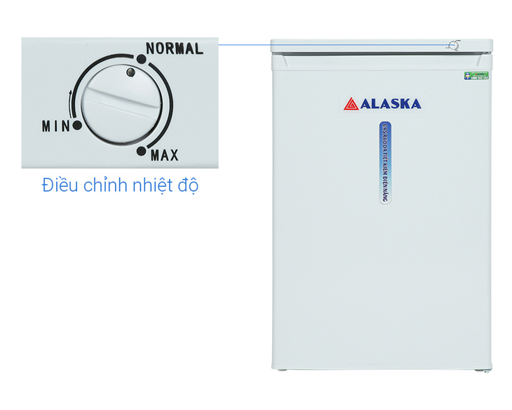 Tủ Đông Alaska 100 lít IF-11 chính hãng, giá tốt, có trả góp Tủ Đông Alaska 100 lít IF-11 chính hãng, giá tốt, có trả góp - góc nhìn 3