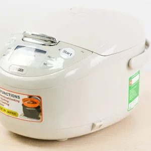 Nồi cơm điện tử Tiger 1 lít JAX-R10W giá rẻ - góc nhìn 2