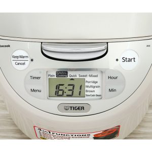 Nồi cơm điện tử Tiger 1 lít JAX-S10W chính hãng, giá tốt - góc nhìn 5