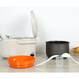 Nồi cơm điện tử Tiger 1.8 lít JAX-S18W chính hãng, giá tốt - góc nhìn 2