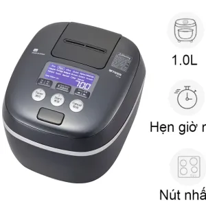 Nồi cơm cao tần áp suất Tiger 1 lít JPC-W10W | Điện máy Phúc Anh