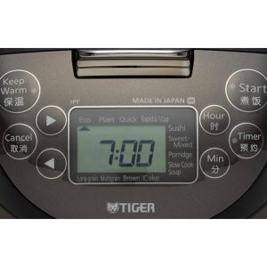 Nồi cơm điện tử cao tần Tiger 0.5 lít JPF-A55W-K chính hãng - góc nhìn 4