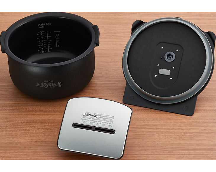 Nồi cơm cao tần áp suất Tiger 1.8 lít JPK-W18W giá rẻ Nồi cơm cao tần áp suất Tiger 1.8 lít JPK-W18W giá rẻ - góc nhìn 4