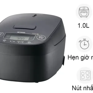 Nồi cơm cao tần áp suất Tiger 1 lít JPV-H10W | Điện máy Phúc Anh