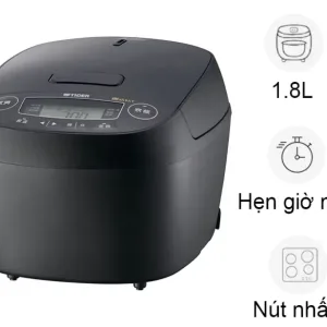 Nồi cơm cao tần áp suất Tiger 1.8 lít JPV-H18W | Điện máy Phúc Anh